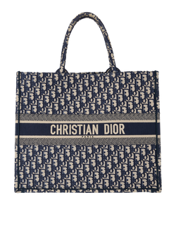 Book Tote Large, Canvas, Oblique, 62 MA1200, DB/E/RCT, 3*